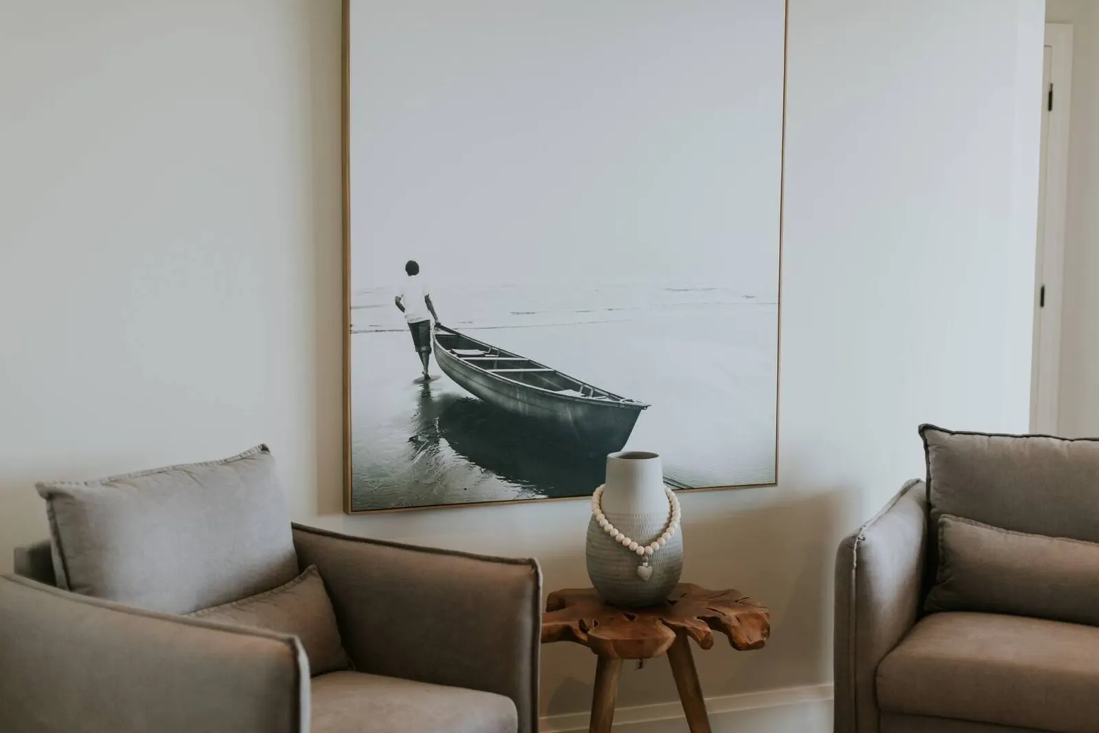 Master bedroom sitting area